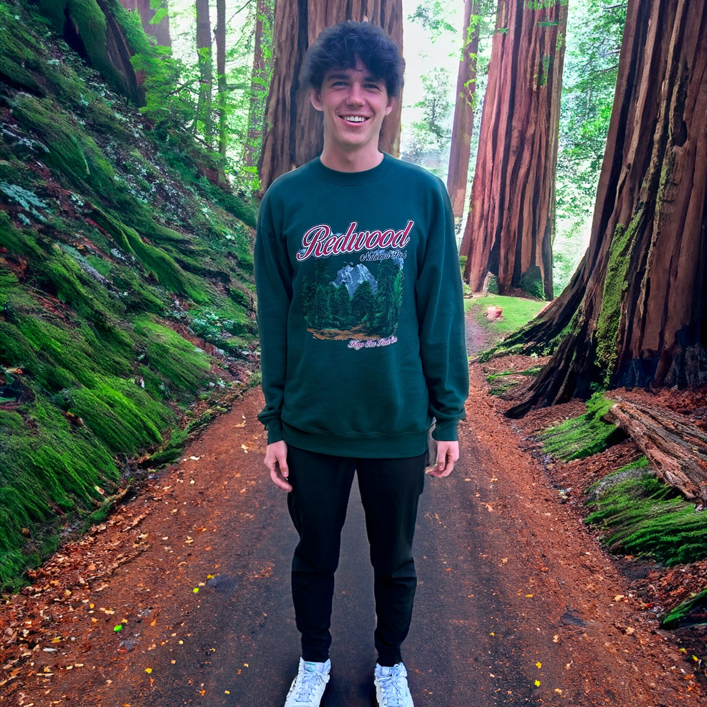 Redwood National Forest Crewneck
