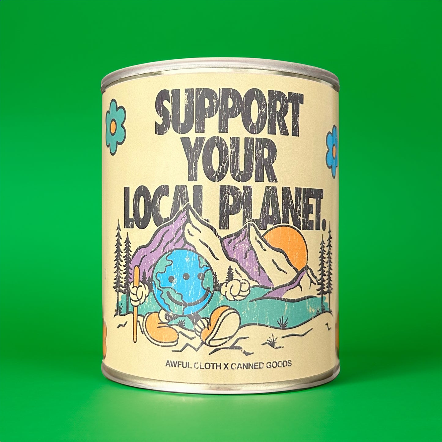 Support Your Local Planet Earth Day Tee