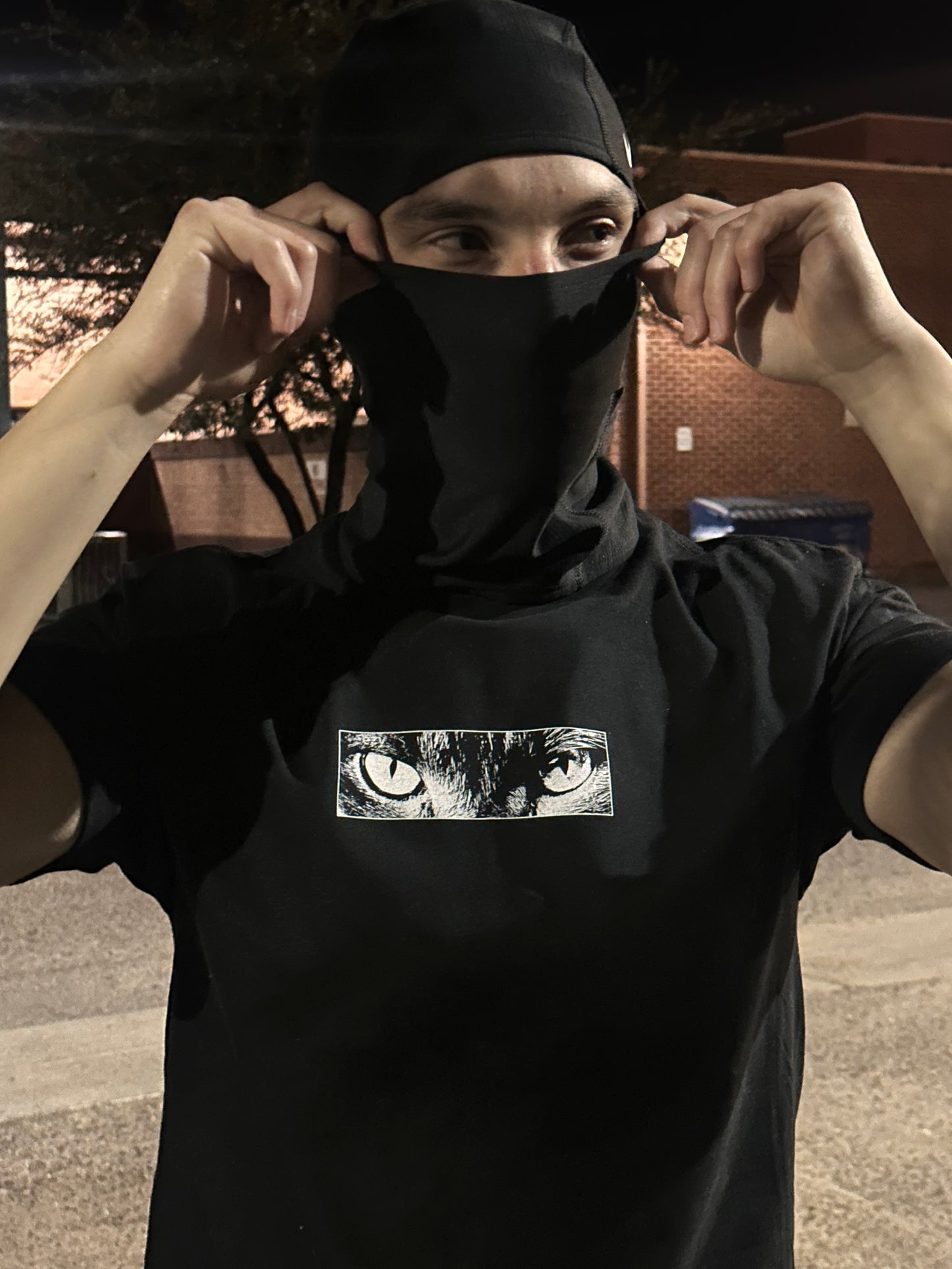 Black Cat Good Luck Tee
