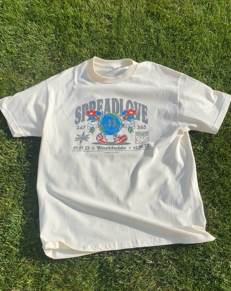 Spread Love for Earth Day Graphic Tee