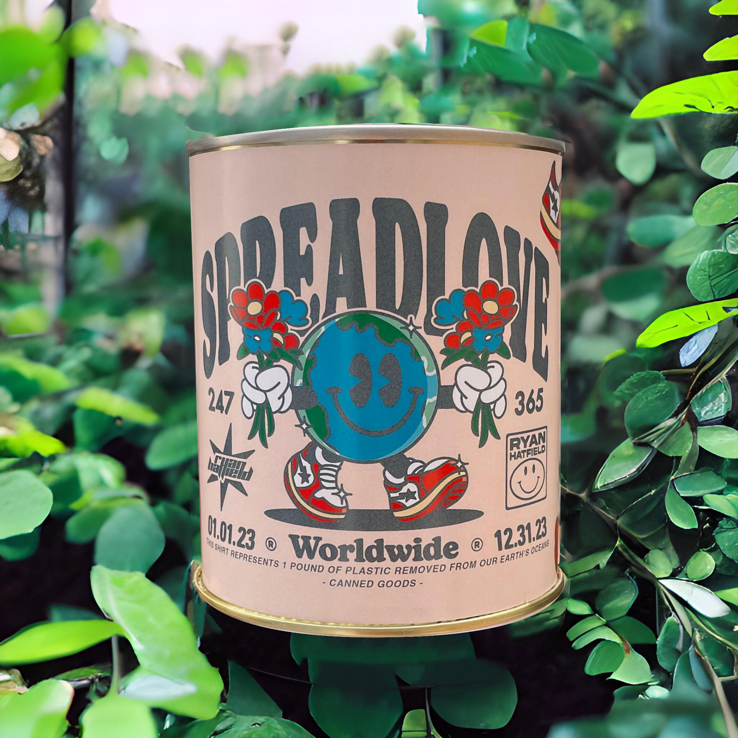 Spread Love for Earth Day Graphic Tee