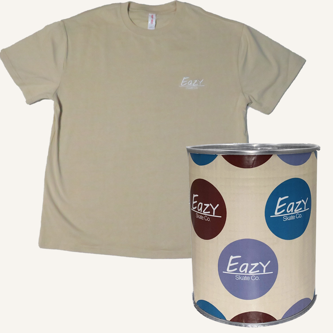 Sand Embroidered Tee