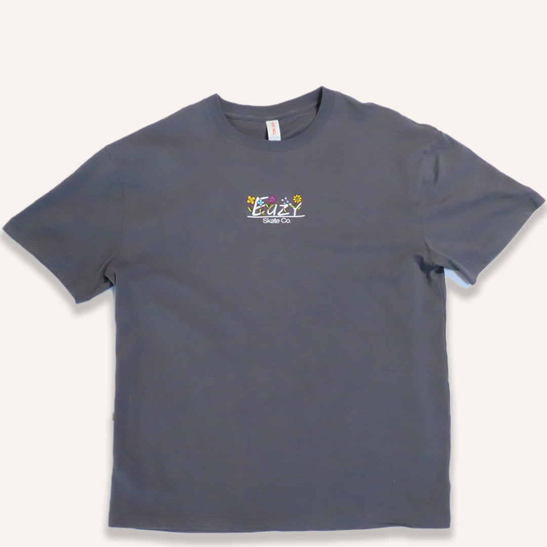 Charcoal Flower Logo
