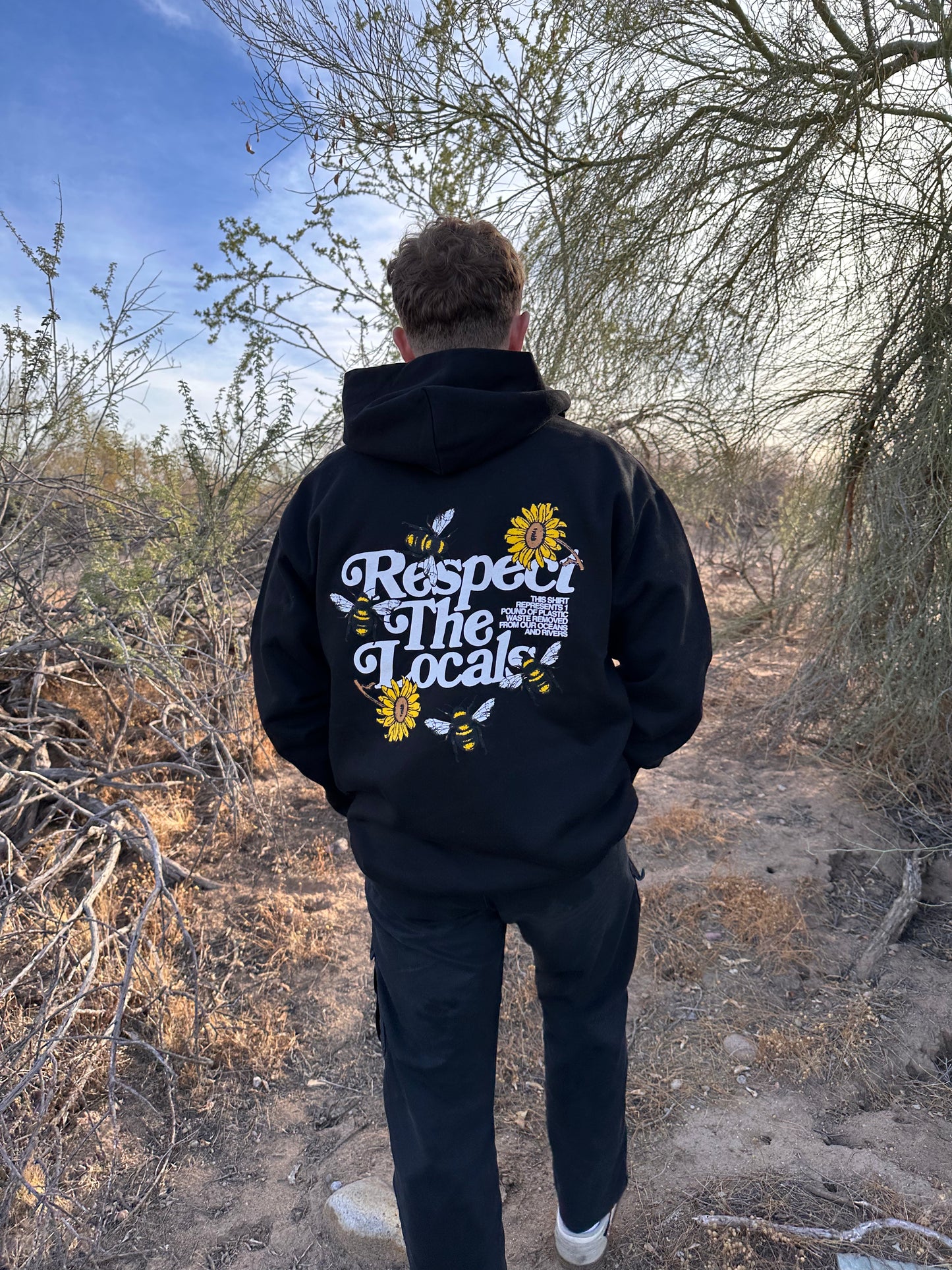 Respect Your Local Bees Hoodie