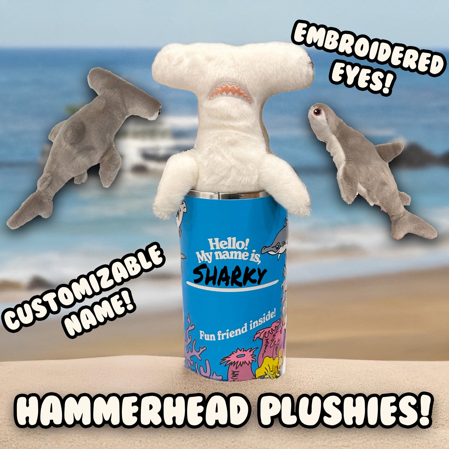 Hammerhead Shark Plushie!