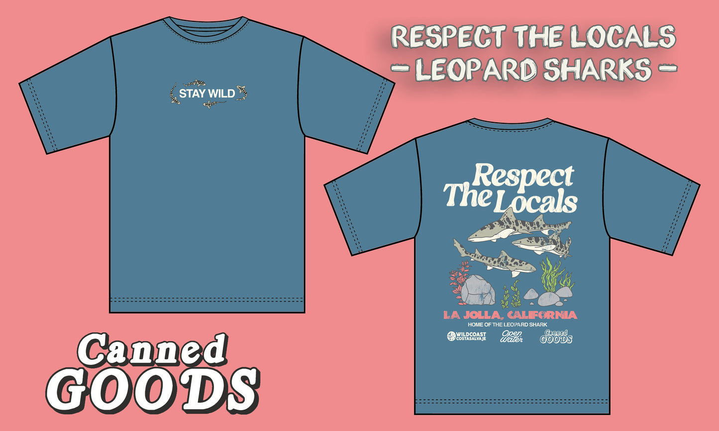 Respect The Local Leopard Sharks!