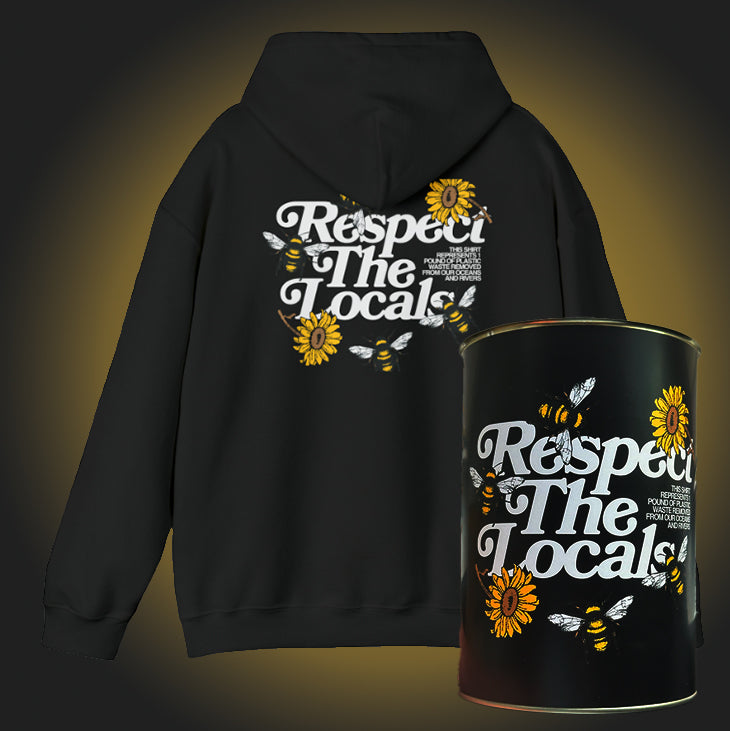 Respect Your Local Bees Hoodie