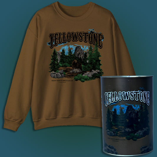 Yellowstone National Park Crewneck